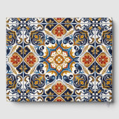  Talavera Azulejo Mexicaanse huwelijkscadeaus Gastenboek (Achterkant)