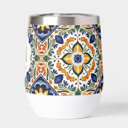 Talavera Azulejo tegel bruidsmeisjes geschenken mo (Achterkant)