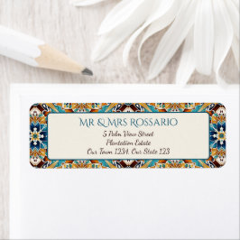 Talavera azulejo tegel  bruiloft etiket
