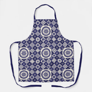 Talavera Blauwe Tegel Schort