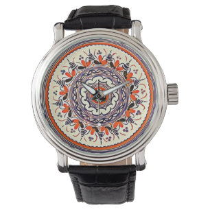 Talavera Bord Horloge