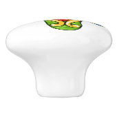 Talavera Cactus Keramische ladeknop Keramische Knop (Zijkant)