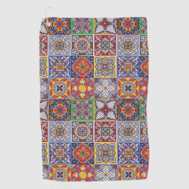 Talavera Design-1 Golf Towel Golfhanddoek