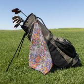 Talavera Design-1 Golf Towel Golfhanddoek (Groen)