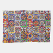 Talavera Design-1 Kitchen Towels