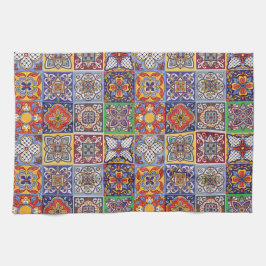 Talavera Design-1 Kitchen Towels Theedoek