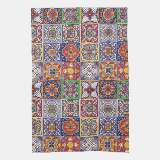 Talavera Design-1 Kitchen Towels Theedoek (Verticaal)