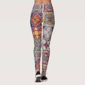 Talavera Design-1-Leggings Leggings (Achterkant)