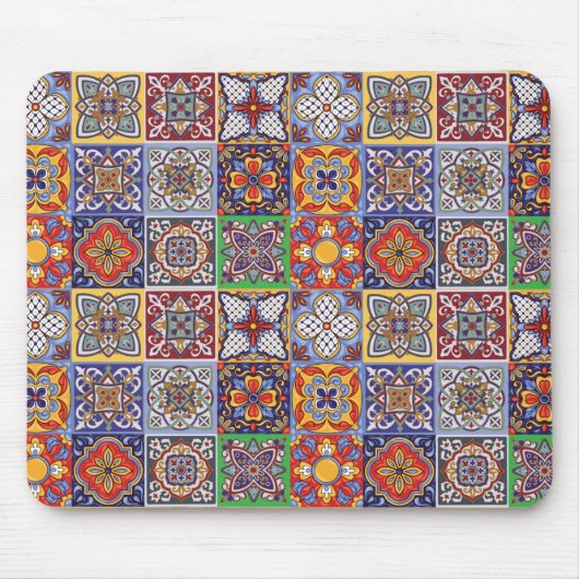 Talavera Design-1 Mousepad Muismat (Voorkant)