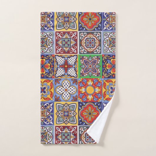 Talavera Design-1 Towel Bad Handdoek (Handdoek)