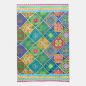 Talavera Design-2 keukenhanddoeken (Verticaal)