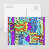 Talavera Fish Briefkaart (Voorkant / Achterkant)