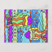 Talavera Fish Briefkaart (Voorkant)