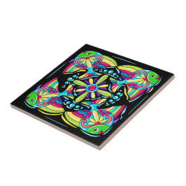 Talavera Fish Tegel Design Tegeltje