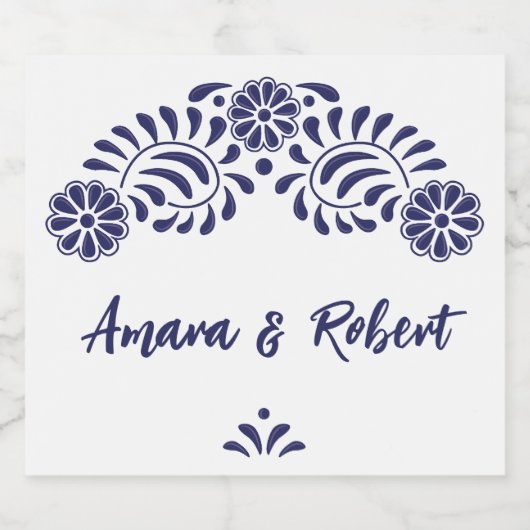 TALAVERA FLOWER SPARKLING WIJNETIKET (Enkel label)