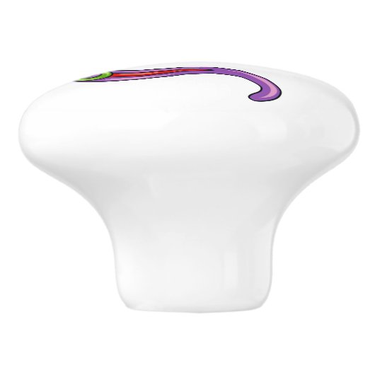 Talavera Hagedis Keramische Ladeknop Keramische Knop (Zijkant)