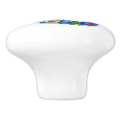 Talavera Hagedis Keramische Ladeknop Knop (Zijkant)