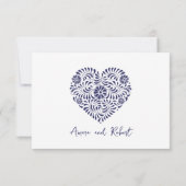 Talavera hart Platte Kaart (Achterkant)