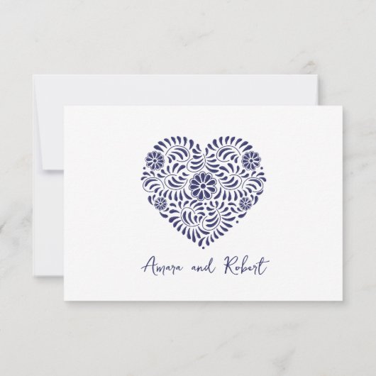 Talavera hart Platte Kaart (Achterkant)