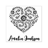 Talavera-hart Zelfinktende Stempel (Design)