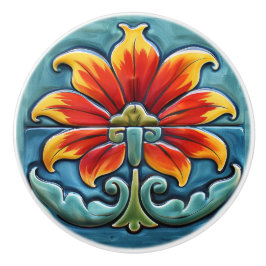 Talavera Keramische Knop