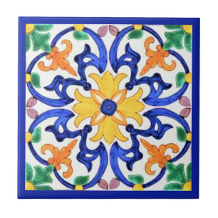 Talavera-keramische tegel tegeltje