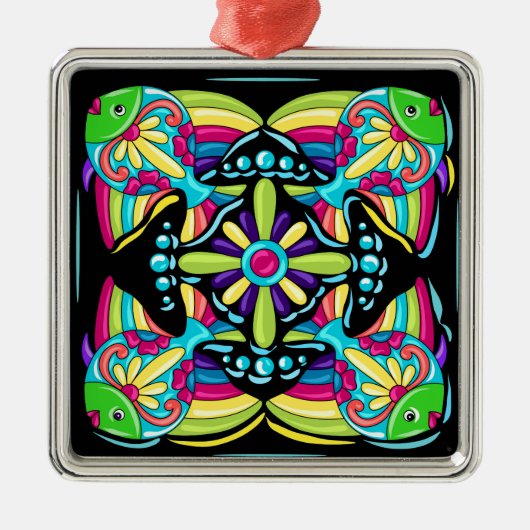 Talavera Metalen Ornament (Voorkant)