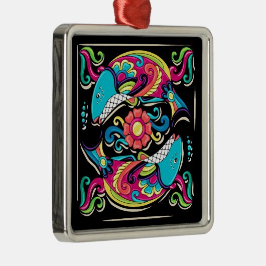 Talavera Metalen Ornament (Rechts)