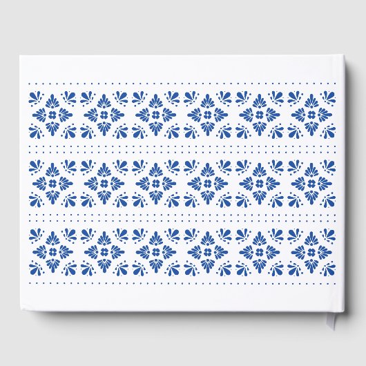 Talavera Mexicaanse bruiloft gastenboek (Achterkant)