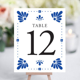 Talavera Mexicaanse Trouwtafel Nummer
