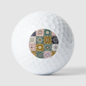 Talavera: Patchwork, een etnisch mozaïek. Golfballen (Voorkant)