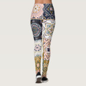 Talavera: Patchwork, een etnisch mozaïek. Leggings (Achterkant)