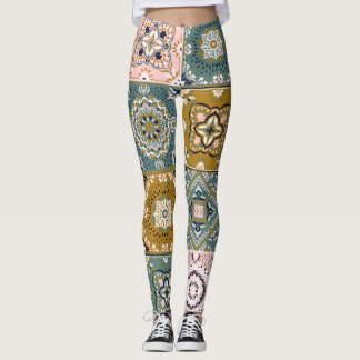 Talavera: Patchwork, een etnisch mozaïek. Leggings