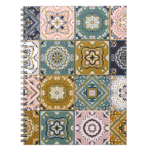 Talavera: Patchwork, een etnisch mozaïek. Notitieboek