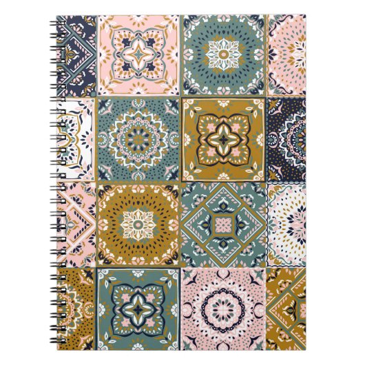 Talavera: Patchwork, een etnisch mozaïek. Notitieboek (Voorkant)