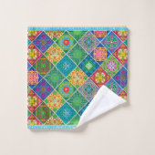 Talavera Pattern-2 Towel Bad Handdoek (Wasdoekje)