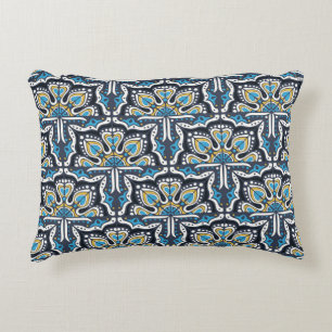 Talavera pattern. Indian patchwork. Azulejos Accent Kussen
