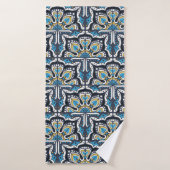 Talavera pattern. Indian patchwork. Azulejos Badhanddoek (Badhanddoek)