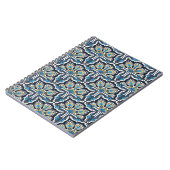 Talavera pattern. Indian patchwork. Azulejos Notitieboek (Linkerzijde)
