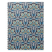 Talavera pattern. Indian patchwork. Azulejos Notitieboek (Voorkant)
