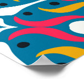 Talavera pattern. Indian patchwork. Azulejos Poster (Hoek)