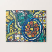 Talavera Pottery Kleurrijke Zuidwesten Foto Art Fu Legpuzzel (Horizontaal)