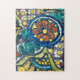 Talavera Pottery Kleurrijke Zuidwesten Foto Art Fu Legpuzzel