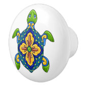 Talavera Schildpad Keramische Lade Knop (Rechts)