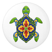 Talavera Schildpad Keramische Lade Knop (Voorkant)
