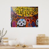 TALAVERA SKULLS POSTER (Keuken)