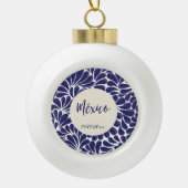 Talavera Snowflake Framed Ornament (Voorkant)