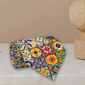 Talavera Spaans Mexico Kleurrijke tegels Stropdas