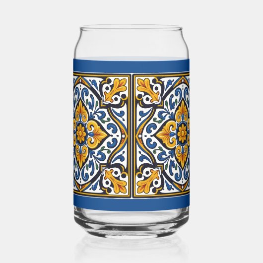 Talavera Spanish Tile Blikvorm Glas (Rechts)