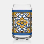 Talavera Spanish Tile Blikvorm Glas (Links)